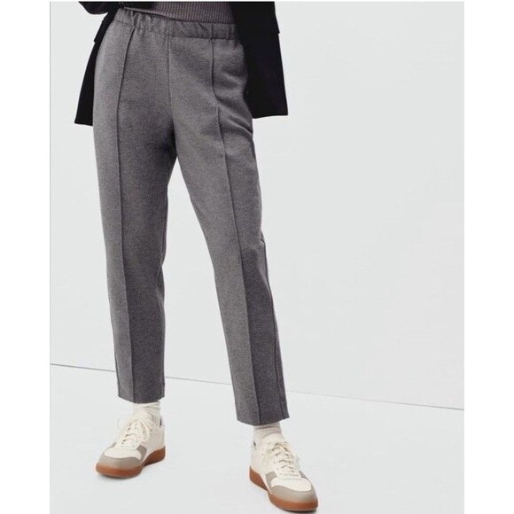 EVERLANE Size XS The Dream Pant Dark Gray Women's Elastic Waist Drawstring - Picture 1 of 9